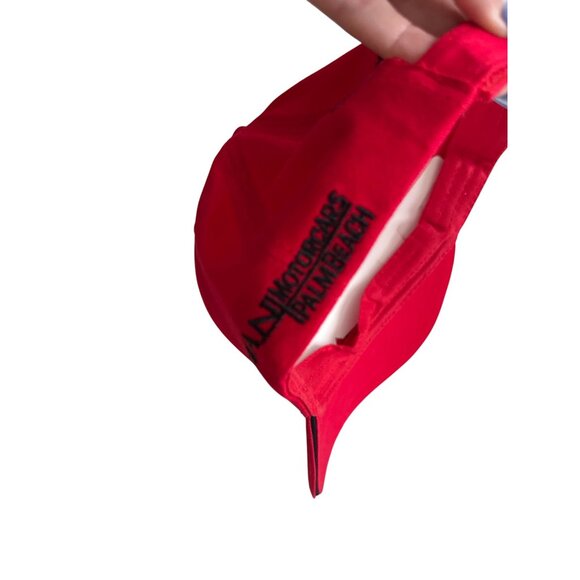 MINI COOPER Palm Beach Unisex Red Baseball Hat Cap NEW NWOT - Picture 4 of 5